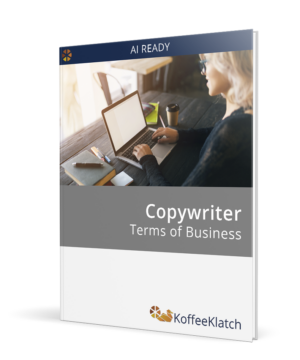 Copywriter AI ready Terms of Business