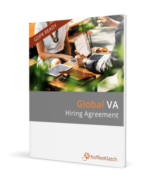 International Virtual Assistant contract template - Hiring Agreement