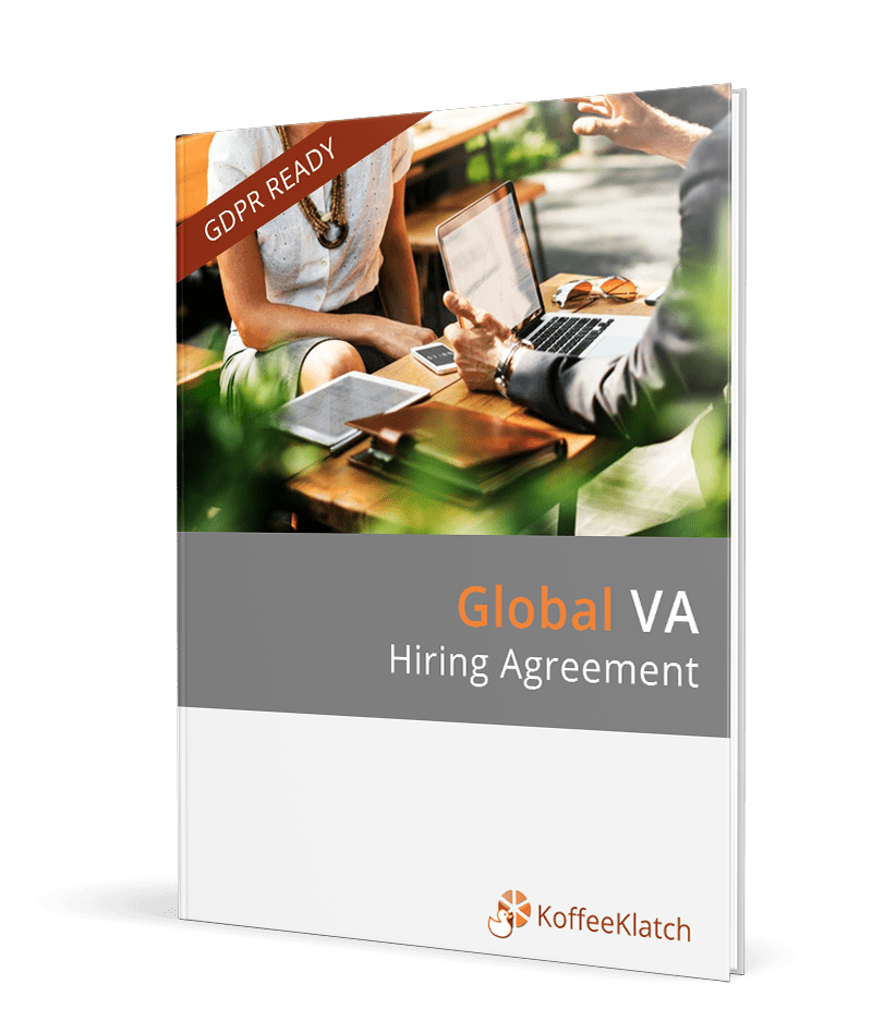 International Virtual Assistant contract template - Hiring Agreement