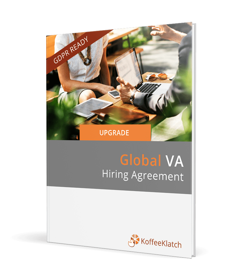 International Virtual Assistant contract template - Hiring Agreement UPGRADE
