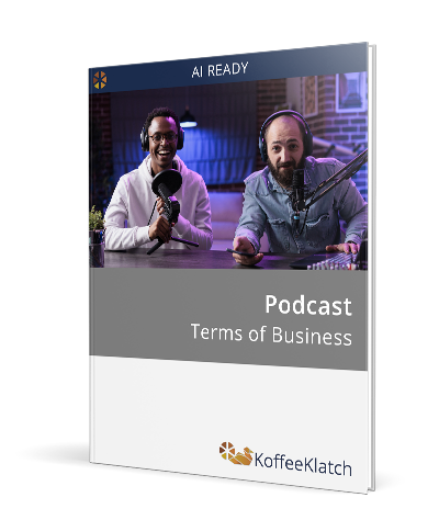 Podcast contract templates - Terms of Business