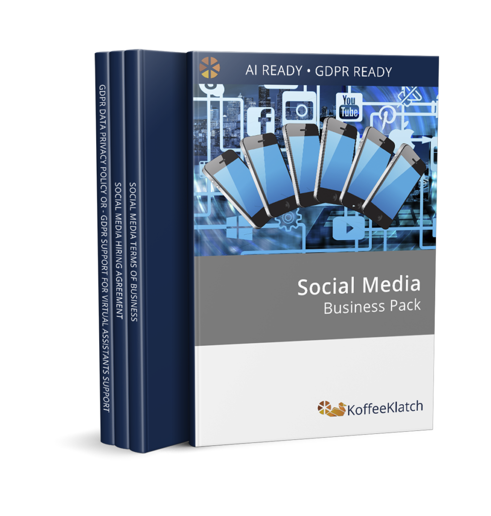 Social Media Contract Templates - Business Basics contract bundle