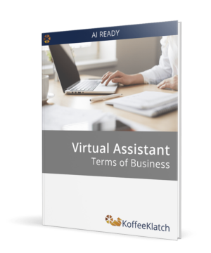 Virtual Assistant contract template UK - terms of business