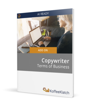 Copywriter AI ready Terms of Business | Addon