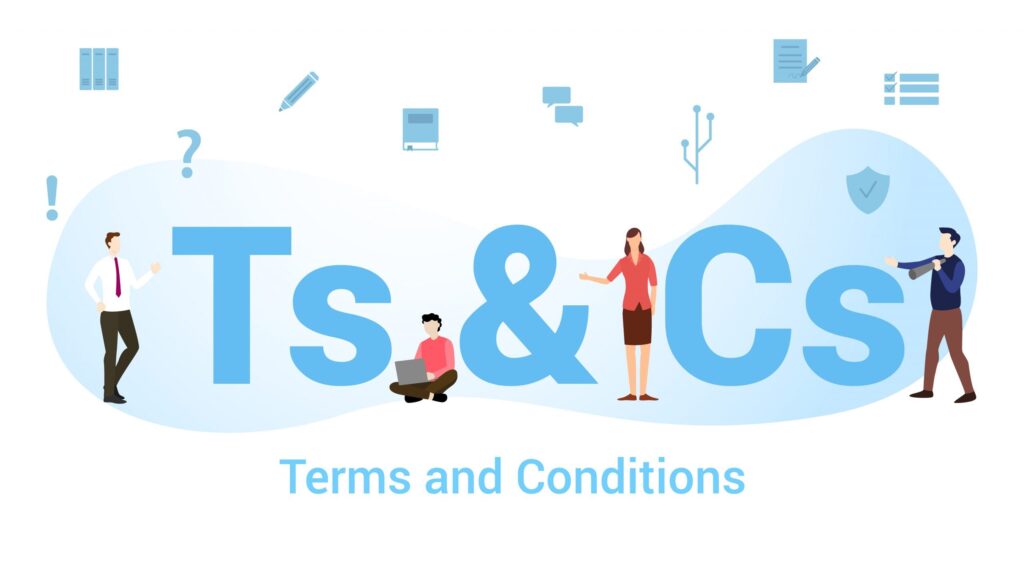 terms and conditions