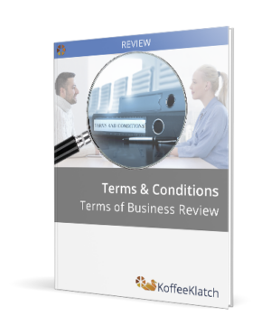 Terms & conditions / Terms of business review