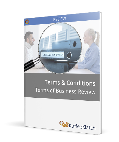 Terms & conditions / Terms of business review